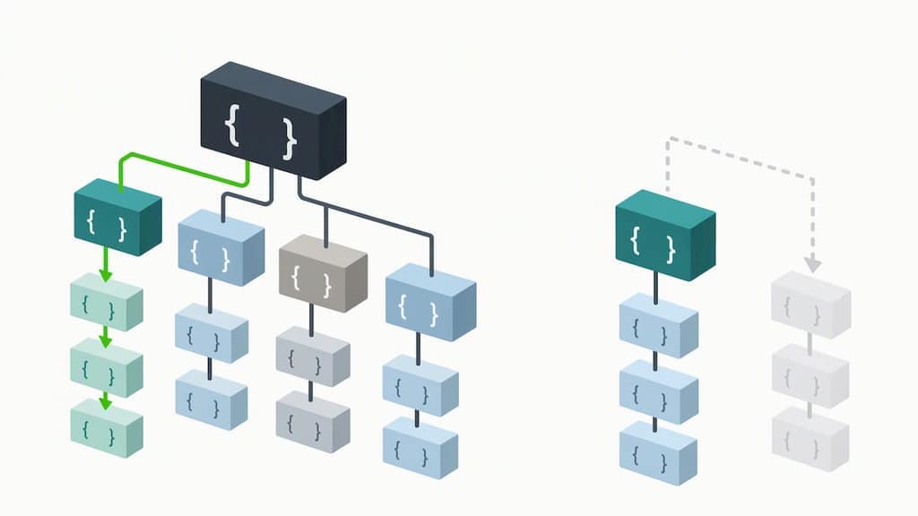 Two Telegram export JSON structures with different roots
