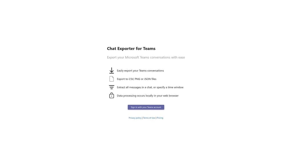 https://chatexporter.littleappy.co