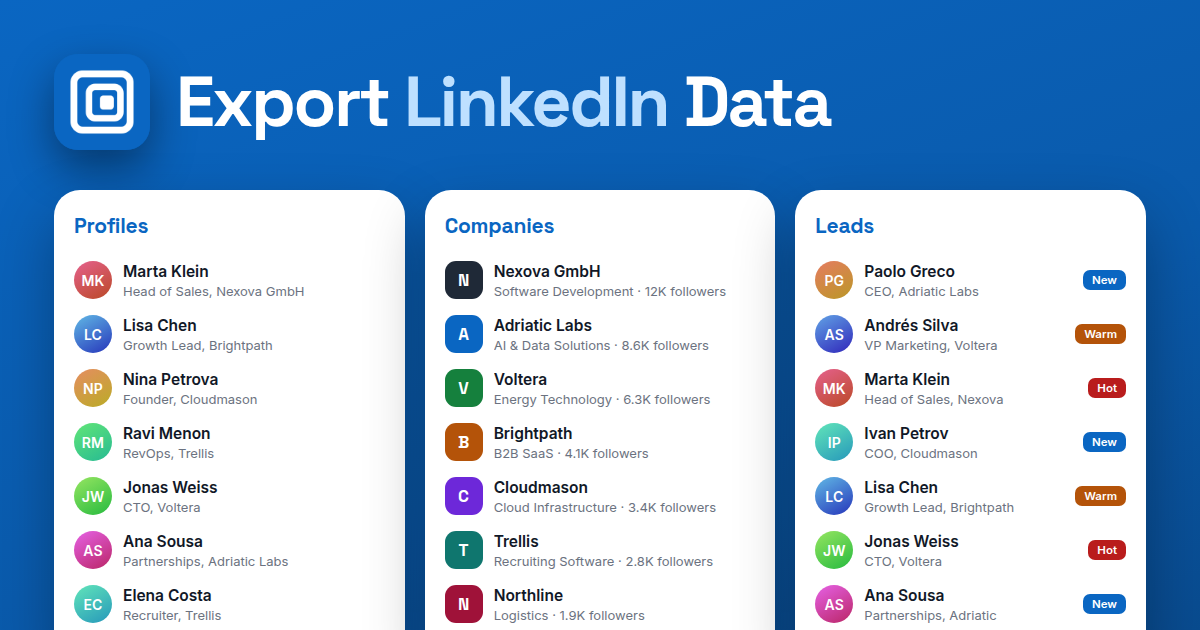 Table graphic of the outreach benchmarks below, for linkedin statistics